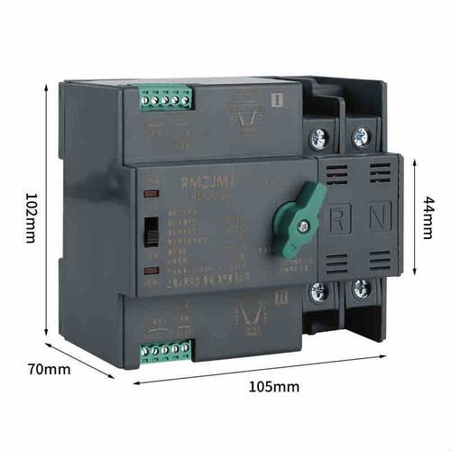 毫秒级双电源自动转换开关切换不断电2p63A3p4p220v家用32A80A380