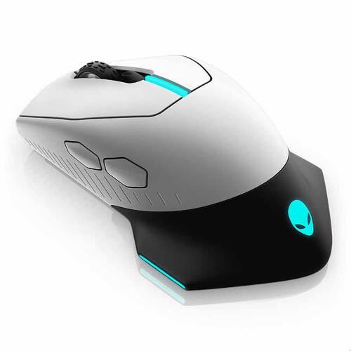 外星人AW510K红轴RGB机械键盘搭配AW610M无线滑鼠 游戏用键鼠耳三