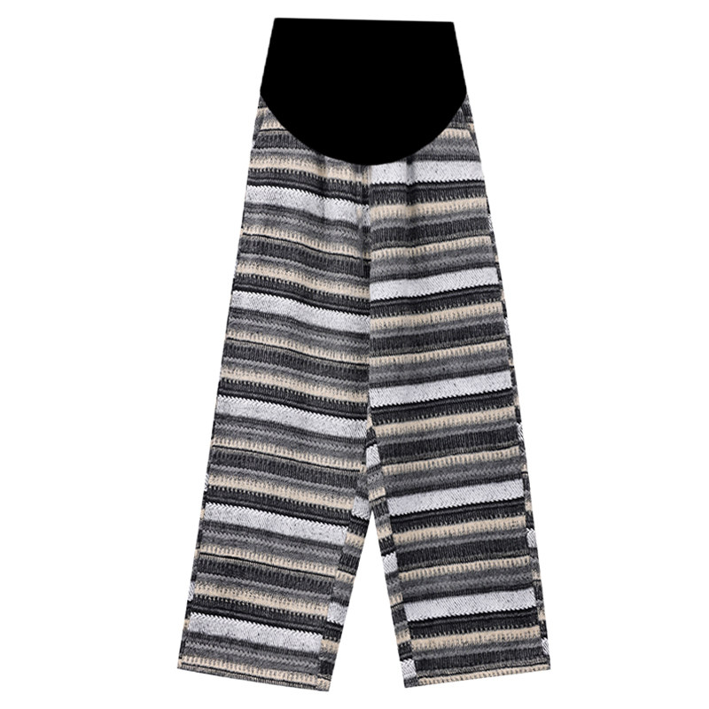 条纹加厚毛呢孕妇裤秋冬新款宽松托腹长裤大码拖地加长休闲阔腿裤,孕妇装/孕产妇用品/营养,孕妇休闲裤,淘宝优惠券,粉丝福利购,淘宝优惠卷