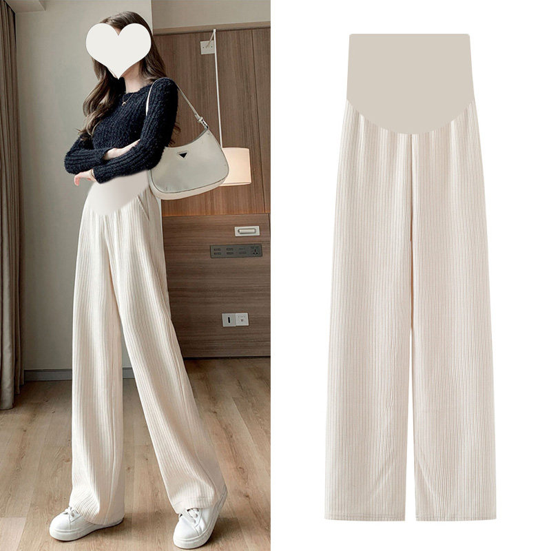 孕妇裤子秋冬季女新款大码休闲外穿加绒加厚雪尼尔加长高腰阔腿裤,孕妇装/孕产妇用品/营养,孕妇打底裤,淘宝优惠券,粉丝福利购,淘宝优惠卷