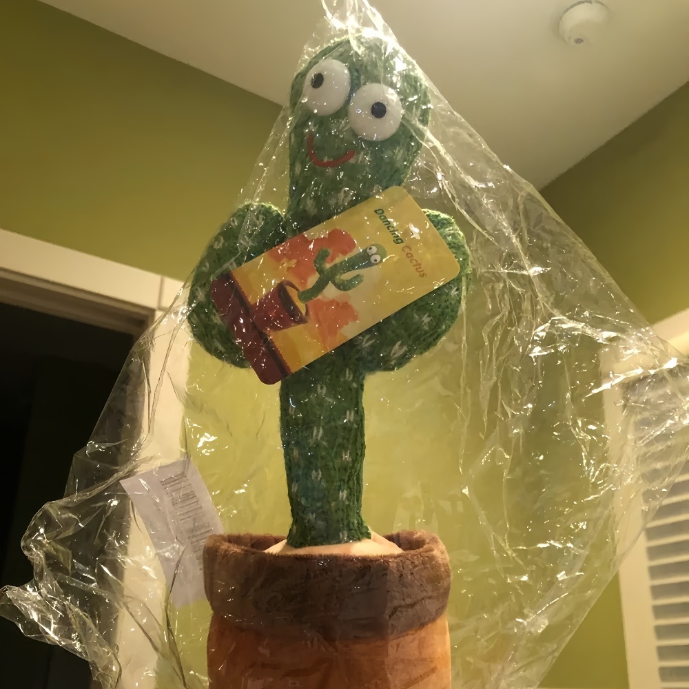 今日份好朋友会说话的仙人掌玩具