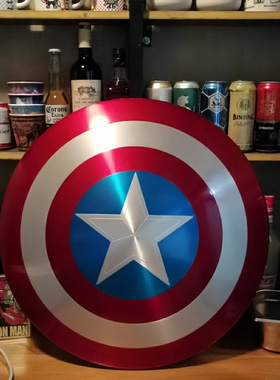 美国队长盾牌全金属1比1漫威周边手持道具创意墙面装饰盾牌周边