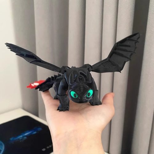 男朋友最喜欢的3D打印无牙仔夜煞