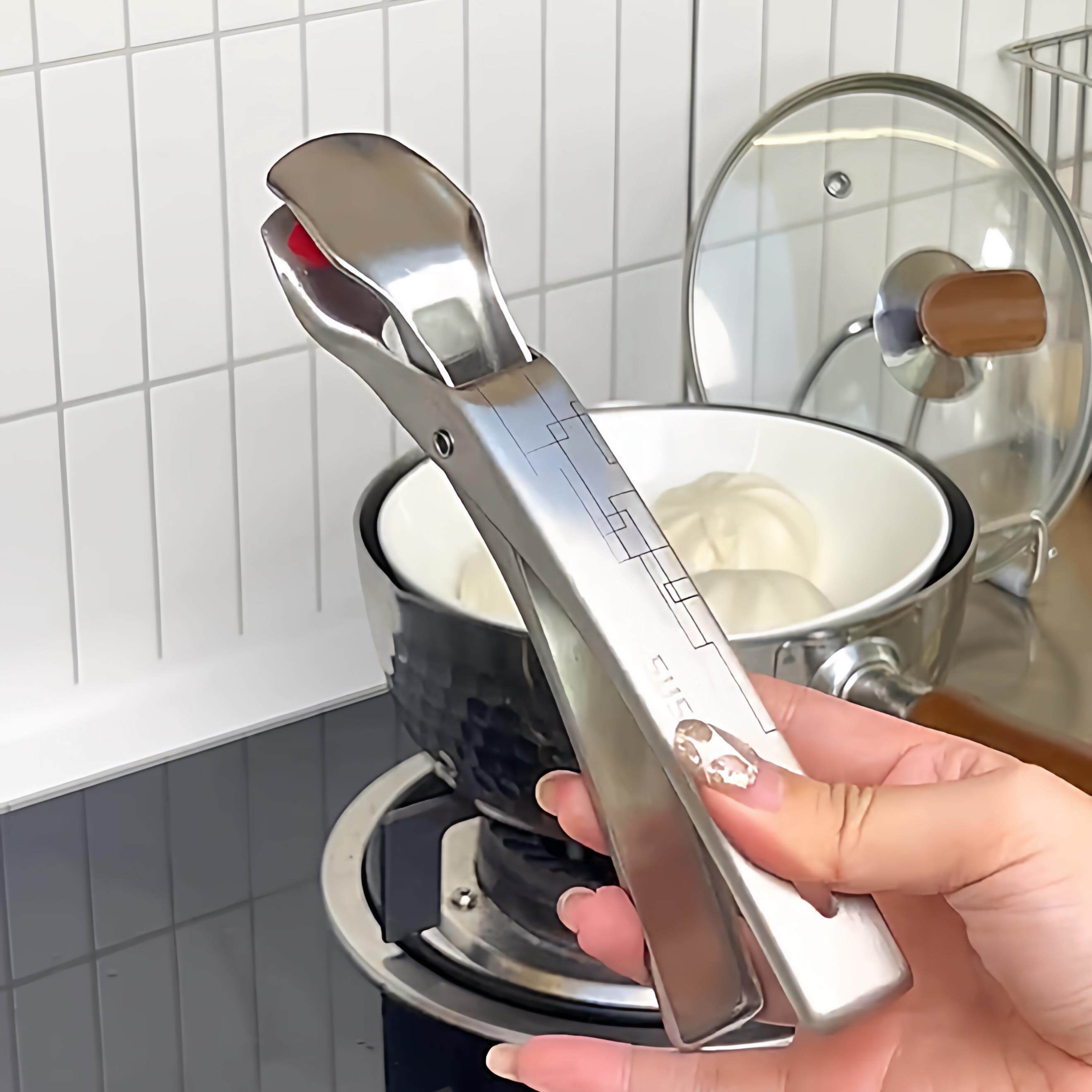 厨房不锈钢防烫夹碗神器取碗夹盘夹碗两用防滑家用耐高温提盘工具