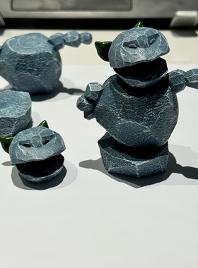 萌化了这款石矶娘娘手办太可爱啦