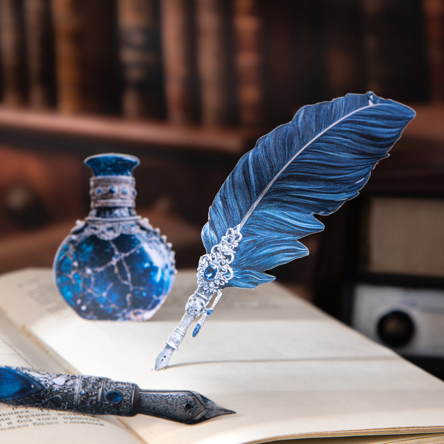 笔墨珍藏家系列硬卡贴纸包10张入 复古羽毛物品手账装饰素材贴画,文具电教/文化用品/商务用品,贴纸/立体贴纸,淘宝优惠券,粉丝福利购,淘宝优惠卷