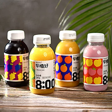 【零度·果坊】早橙好NFC橙汁280ml*8瓶