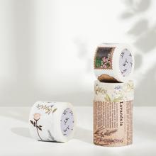 WT品牌原创识香录复古报纸和纸胶带模切邮票胶带可撕装饰贴