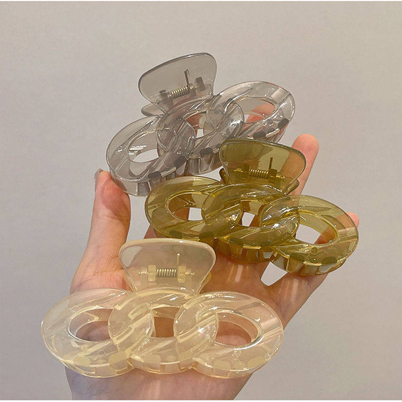 新款韩版中号发夹后脑勺固定头发抓夹女简约鲨鱼夹气质盘发发卡,饰品/流行首饰/时尚饰品新,民族风发饰,淘宝优惠券,粉丝福利购,淘宝优惠卷