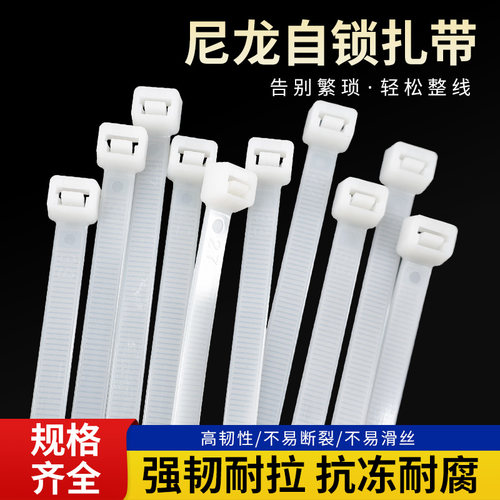 自锁式尼龙扎带100根小扎带