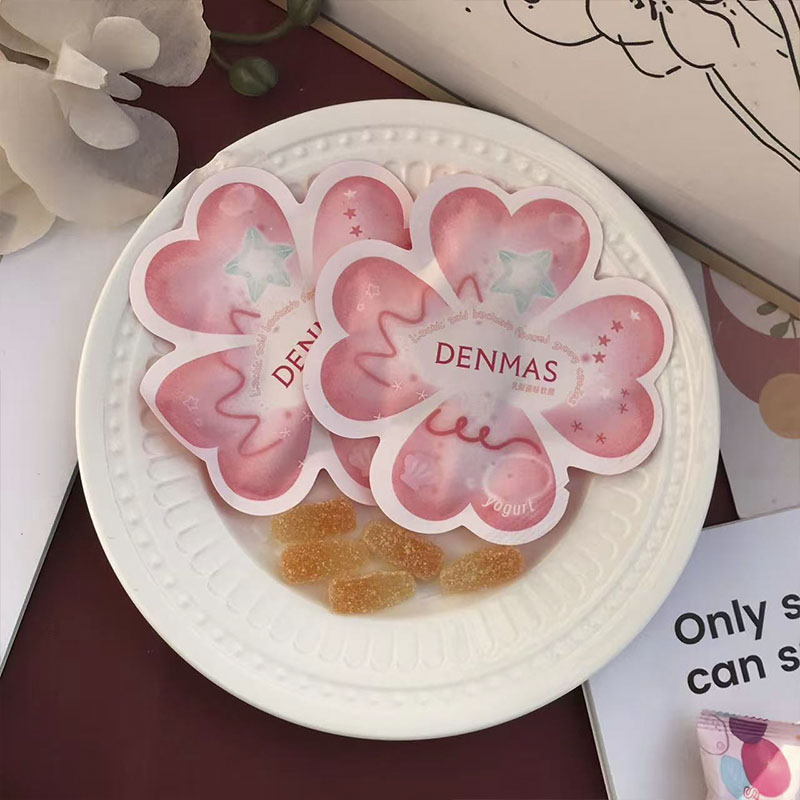 DANMAS丹玛仕异型花朵乳酸菌味软糖小红书推荐高颜值结婚订婚喜糖