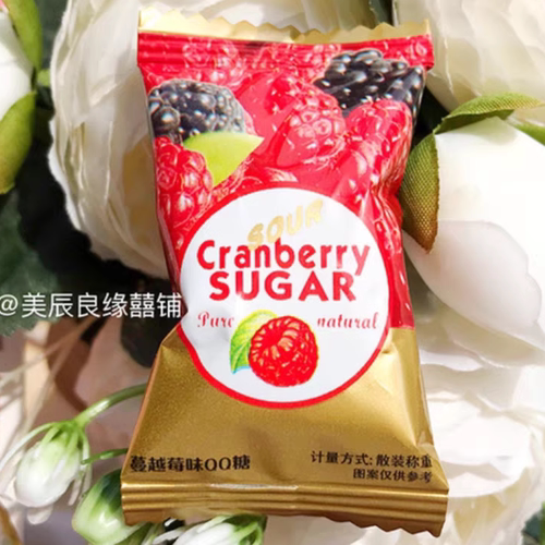 OCOCO蔓越莓味白桃味QQ糖