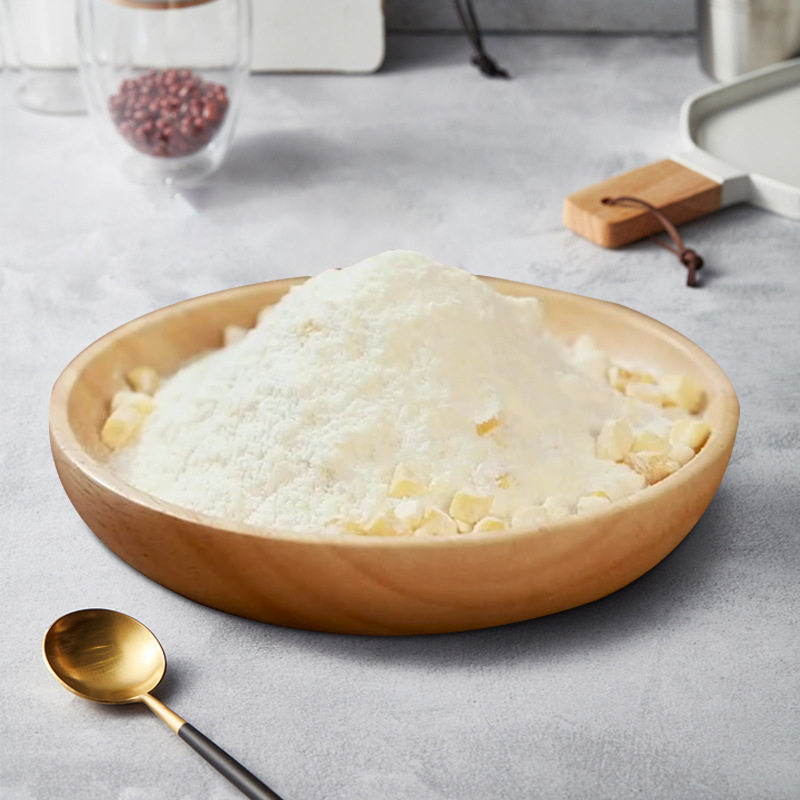 茗人道黄桃扁桃仁米浆粉味固体饮料冲饮早餐即食奶茶店专饮品原料