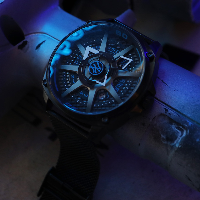 MLB美职棒手表商务男士高级机械手表ny手表