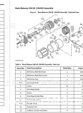英格索兰气动葫芦配件10115 ZHS11081  1115 11546 16058 11544