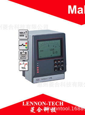 德国马尔mahr连接2个电感测头数显评估单元显示器 millimar c1216