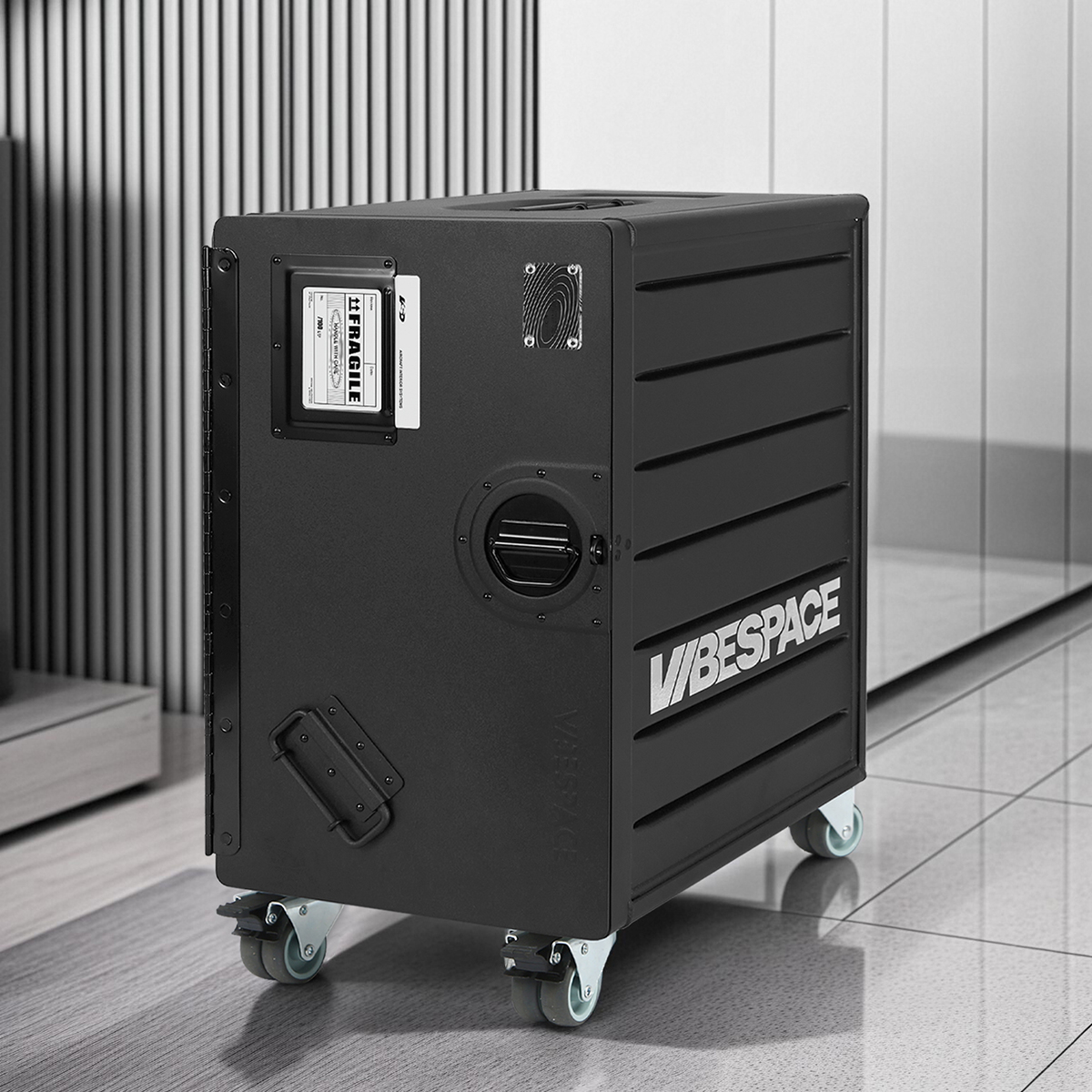 VIBESPACE潮流黑化风轻量航空箱