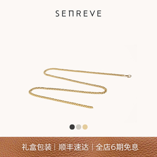 SENREVE 斜挎单肩女腰包金属链条配件