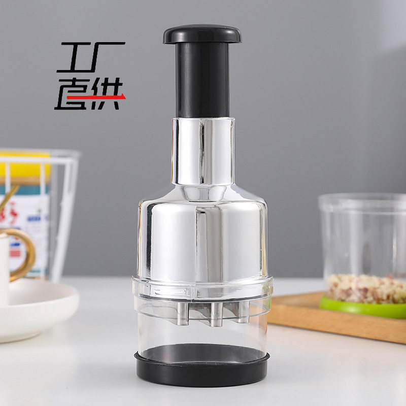 拍拍刀多功能切蒜器切菜器手动拍拍刀厨房用品家用不锈钢捣蒜