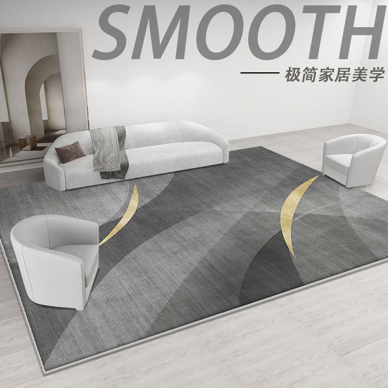 现代北欧ins客厅仿羊绒地毯 卧室茶几沙发柔软加厚大面积 满铺地