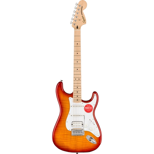 Fender芬达Squier Affinity初学者入门进阶CV50 60 70S电吉他套装