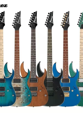 印尼产IBANEZ依班娜初学者进阶双摇RG421 370 350 JEMJR 7V电吉他