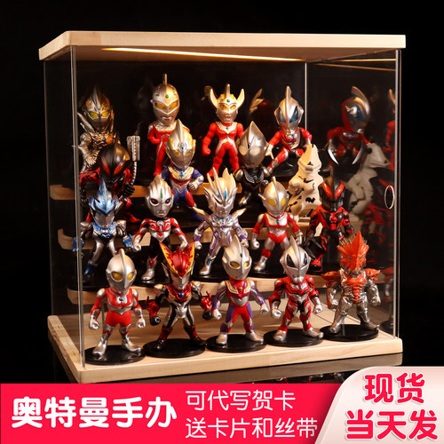 奥特曼赛罗超人的玩具手办盲盒男孩生日礼物欧布周边贝利亚新年
