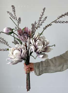 仿真花摆设客厅插花假花泡沫花