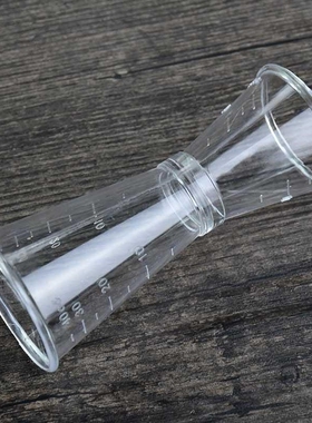 奶茶店专用器具树脂盎司杯双头量杯20cc-40cc量酒杯刻度毫升计量