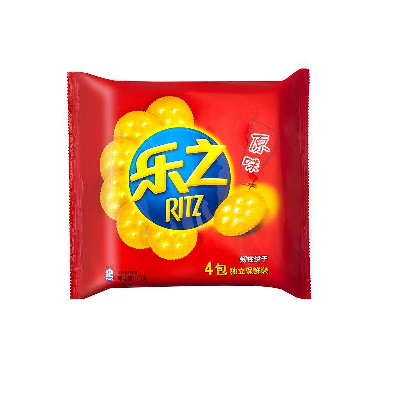 乐之 原味薄片香脆饼干400g 咸味早餐网红办公室零食100g怎么看?