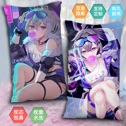 银狼崩坏星穹铁道半身抱枕二次元