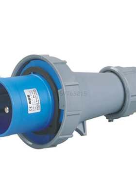 CEE125A-6h(63A)IP67/3芯4孔5P 快速安全防水插头座公母对插一套