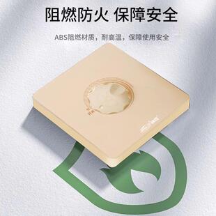 500W调速器吊扇风扇无级调速开关香槟金1000W大功率面板可1带多台