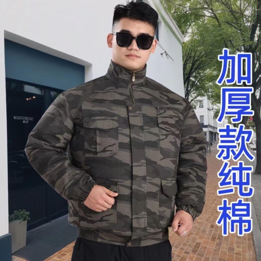 风扇衣耐磨电焊工作服空调服风扇春秋衣服加厚纯棉焊工防烫汽修