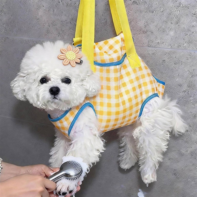 狗狗洗脚吊床洗澡固定器宠物兔猫咪剪毛美容悬挂式小型犬泰迪比熊