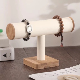 摆摊实木手镯展示架饰品手表手链收纳架珠宝手串首饰柜台陈列道具