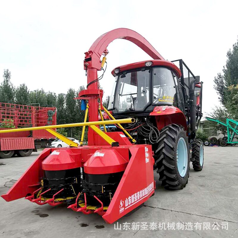 供应青储收割机 可自卸式全株收获机 牧草收割青储机