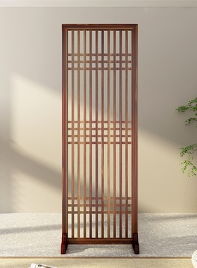 屏风入户正对门隔断客厅进门遮挡新中式轻奢创意玄关中式矮屏风