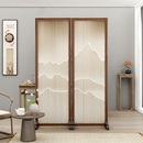 屏风隔断客厅2025新款 玄关屏风 入户正对门办公室可折叠移动新中式