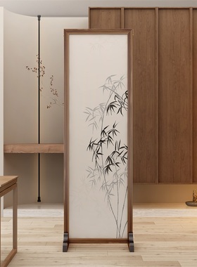 屏风隔断客厅2025新款入户正对门可折叠移动客厅遮挡中式简约现代