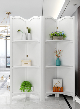 屏风隔断客厅折叠移动简约现代遮挡轻奢网红免打孔欧式美容院隔板