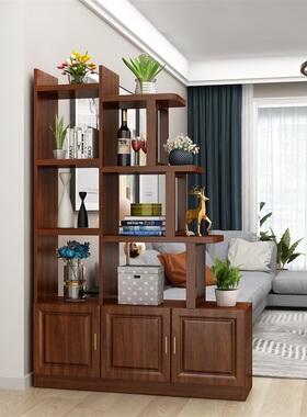 玄关柜隔断入户客厅置物架鞋柜一体屏风现代简约轻奢风装饰柜进门