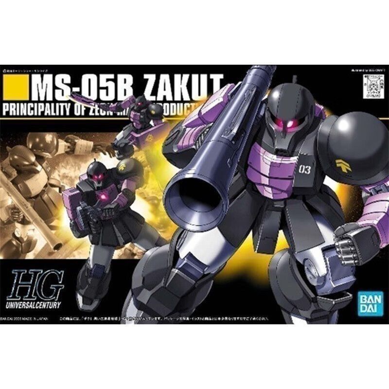 万代 HGUC 068 1/144 MS-05 Zaku 黑色三连星扎古1 正版拼装模型