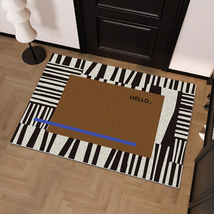 入户地垫进门可裁剪丝圈门垫大门口门外除尘地毯家用脚垫防滑耐脏