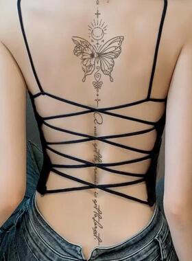 Spine Waterproof Temporary Fake Tattoo Lasting 1-2 Weeks