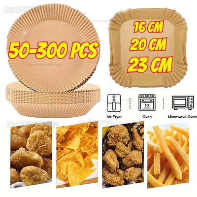 Air Fryer Disposable Paper Liner for Cooking Baking Nonstick
