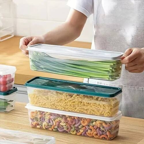 New Kitchen Noodle Spaghetti Container Household Cereal Pres
