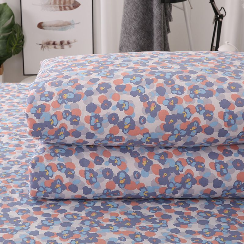 100%全棉斜纹被套纯棉床单单件 单双人被套 床单 1.51.8m学生宿舍