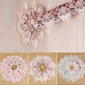 空调孔装 饰贴盖 饰盖布艺蕾丝管道口洞贴电视墙洞盖遮挡丑空调洞装