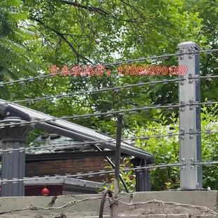 防盗防爬刺绳直条院墙加高刺网刀片刺绳阳台窗户刺绳立柱室外高层